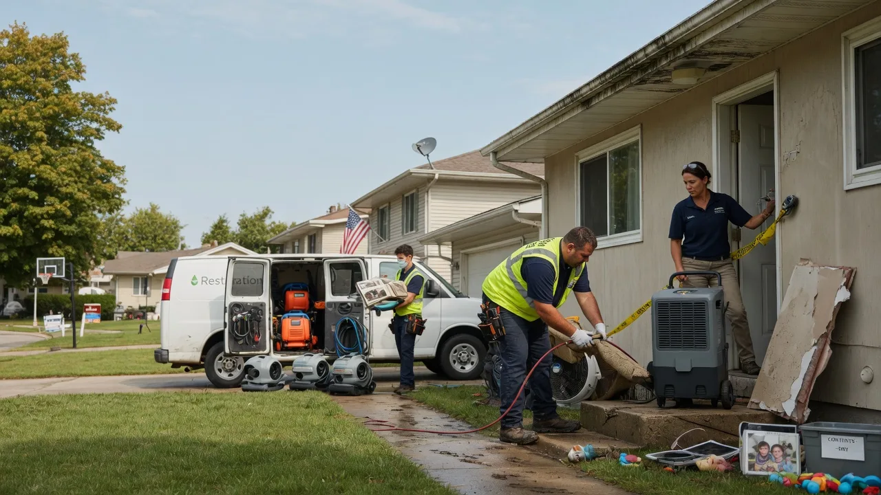 Water Damage Restoration in Bartlett, IL near me